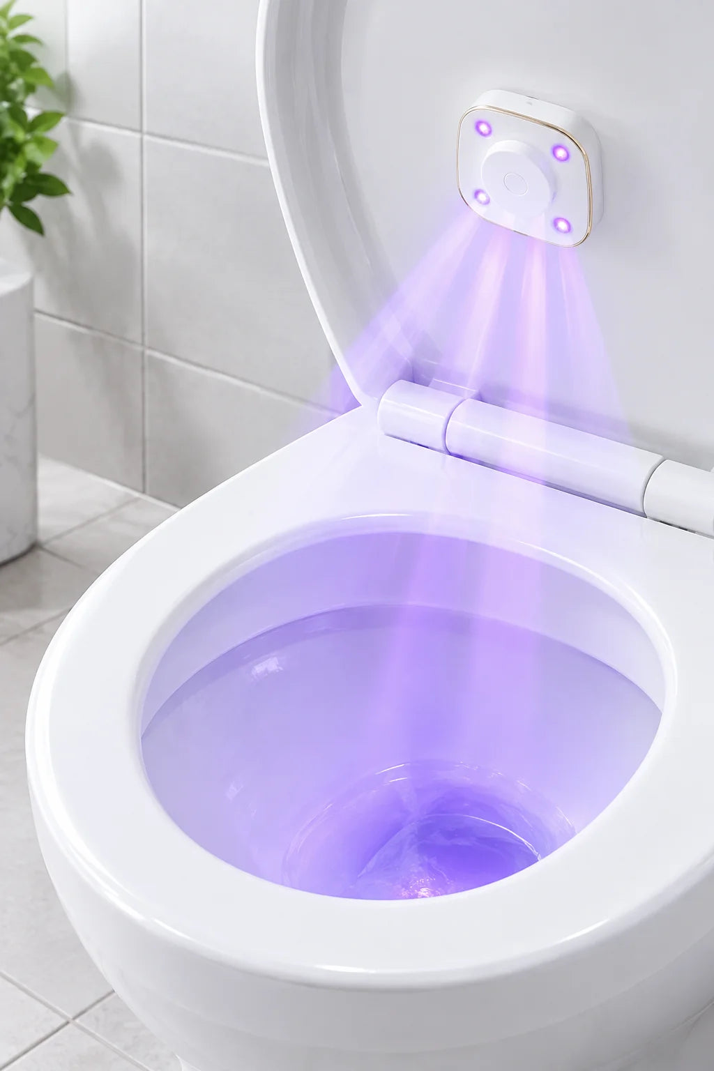 Stérilisateur UV-C et désodorisant pour toilettes Sakyna Pure